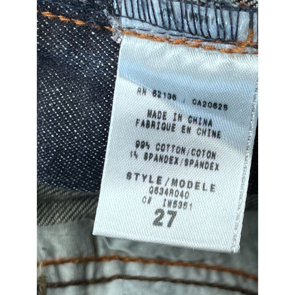 Guess Womens Authentic Bootcut Jeans Size 27 Denim‎ - Picture 3 of 10